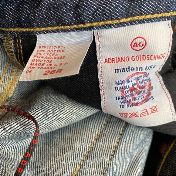 AG Adriano Goldschmied the Elite Denim 26R - Picture 4 of 5